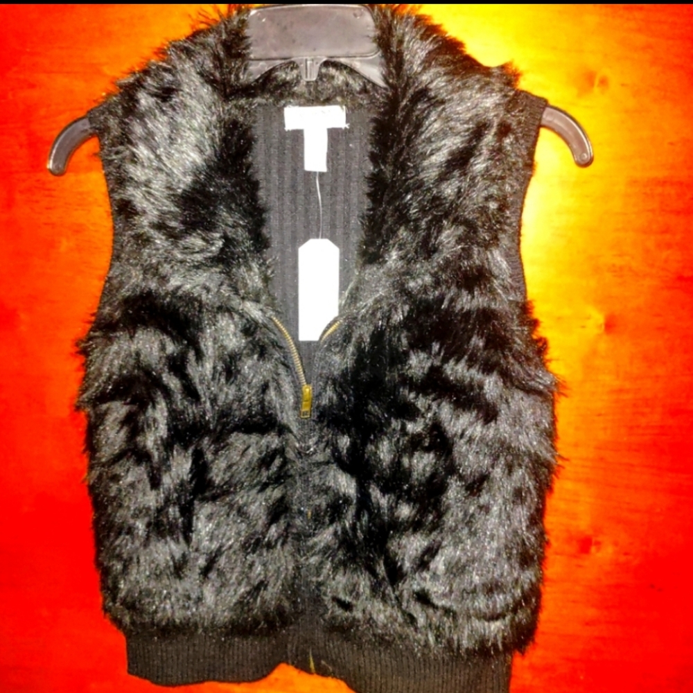 Arizona Faux Fur Vest Jacket